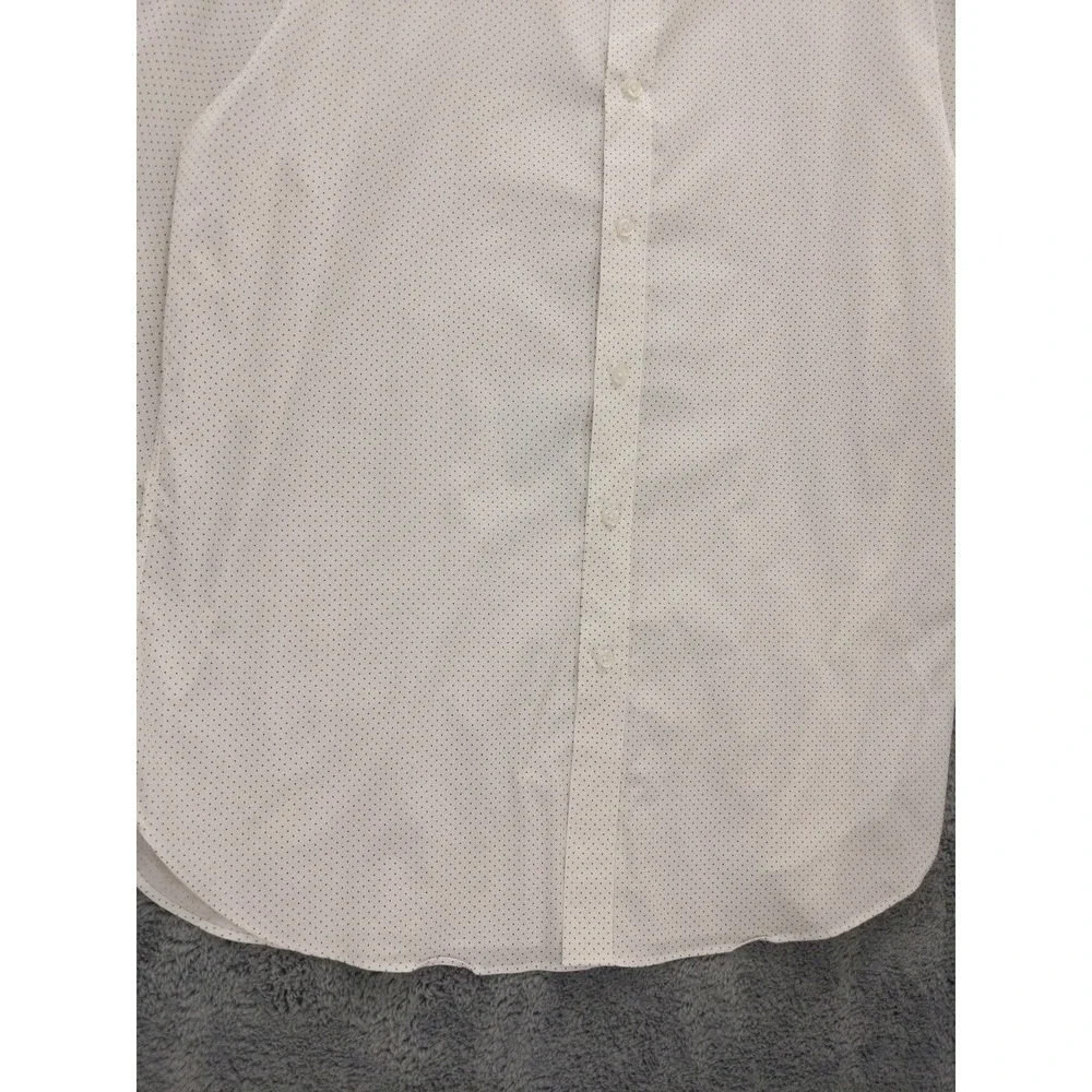 J.Crew Ludlow Slim Fit Long Sleeve Button Down Shirt 17/35‎ Dots Pattern